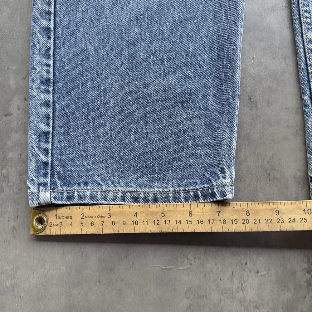 Vintage 80s Levi’s 505 Orange Tab Jeans 36x30 USA 20505-0217 Straight Leg